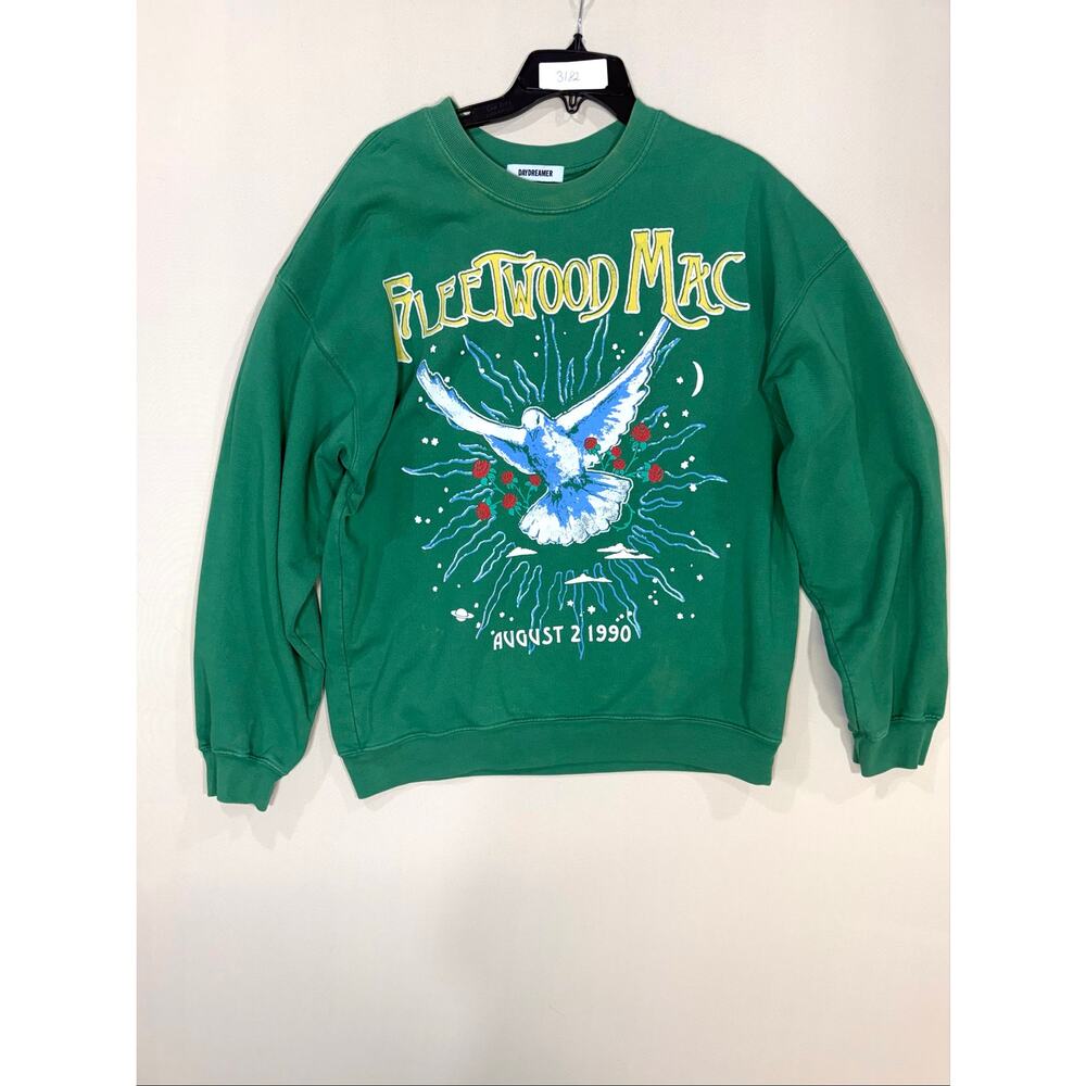 Daydreamer Fleetwood Mac 1990 Dove Boyfriend Crew Neck
Sweatshirt Large - Picture 5 of 8